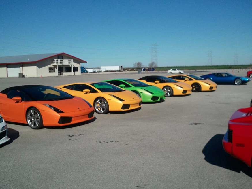 Colorful Lambos